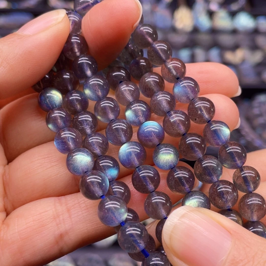 未镶嵌手串长石7.3左右