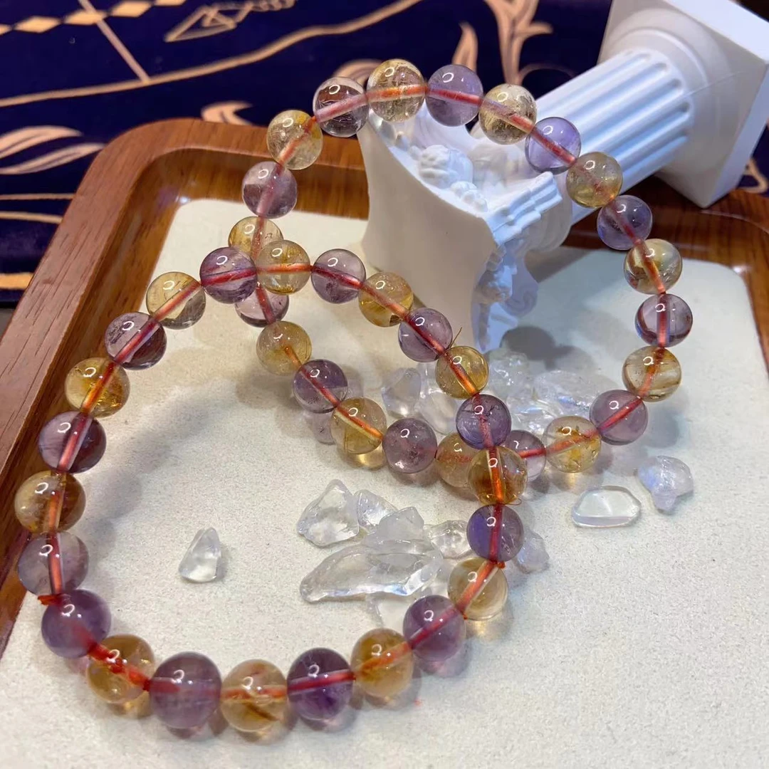 【小乔】紫黄晶单圈手串（多样性发/发一条）C3-304