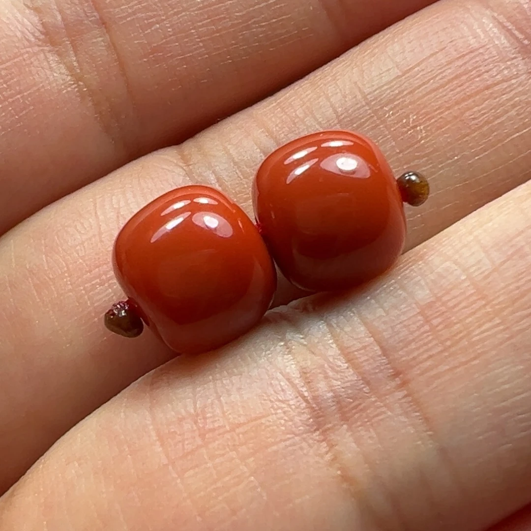 南红玛瑙未镶嵌珠子