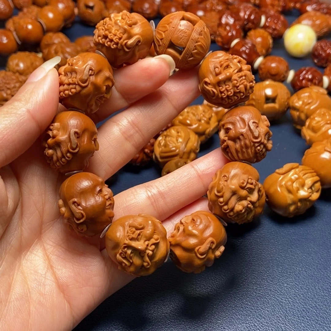 高***玩橄榄核手串/手链罗汉