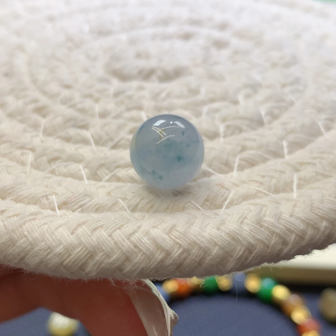 定制翡翠未镶嵌 毛货抛光定制 卡11.7 紫藤花 f