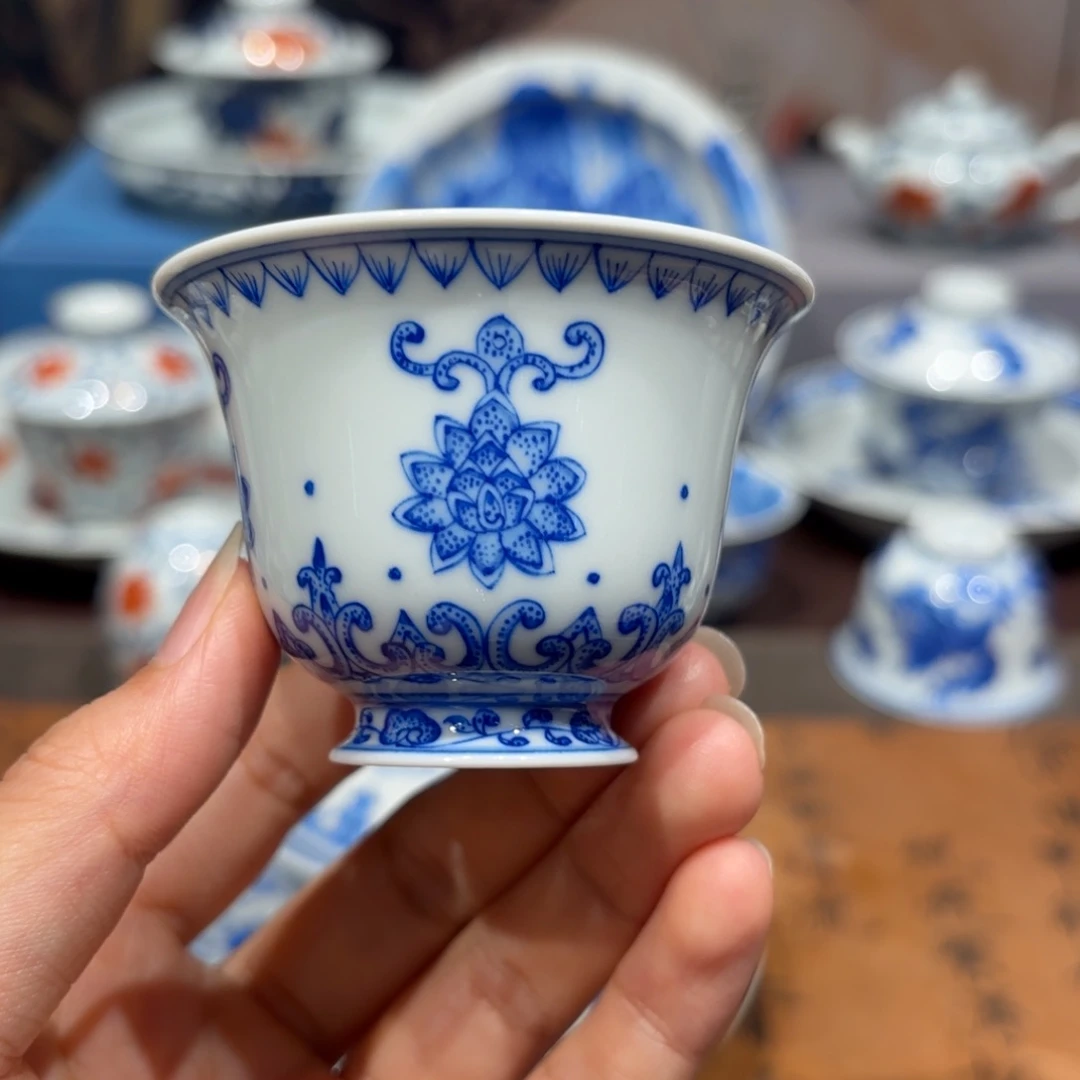 手工手绘陶瓷茶具