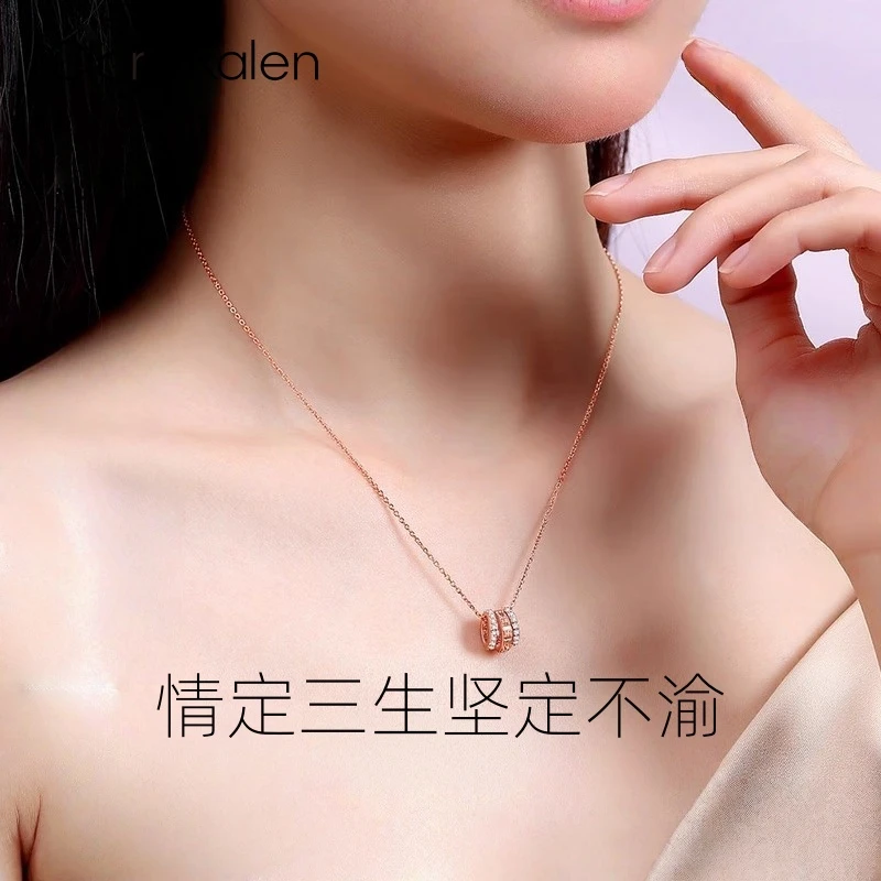 ClareKalen轻奢三生三世项链小众简约新年礼物送女友