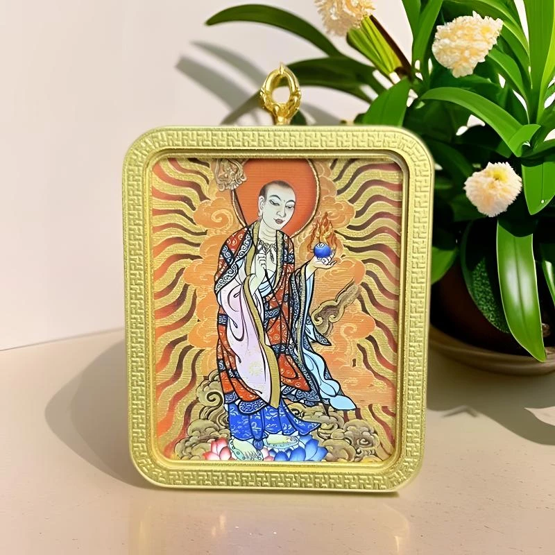 琦妮艺术工作室唐卡 地藏王