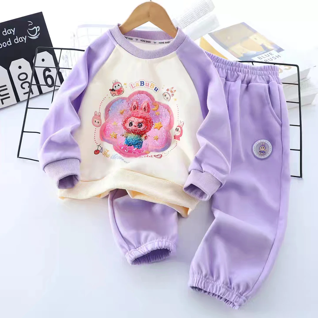 （非图片款1号）春秋女常规款秋季女童秋冬套装洋气秋款网红小童