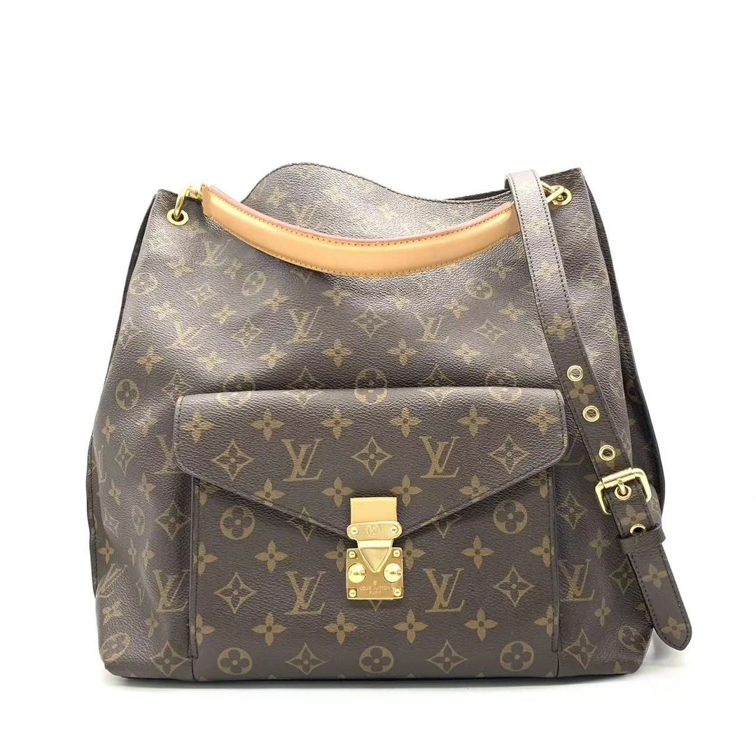 95新 LouisVuitton/路易威登 【安则专属】老花泫雅hobo邮差包