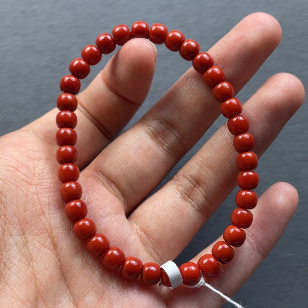 南红玛瑙配饰未镶嵌5.5mm