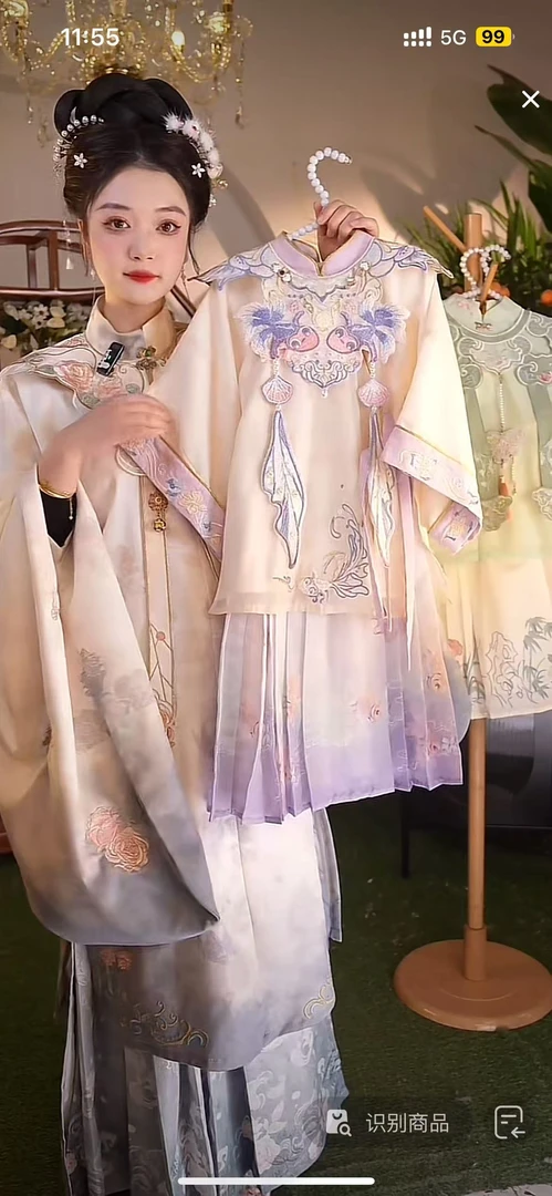 【锦鲤】仙子系列2025新款女童国风仙气日常中国风汉服裙