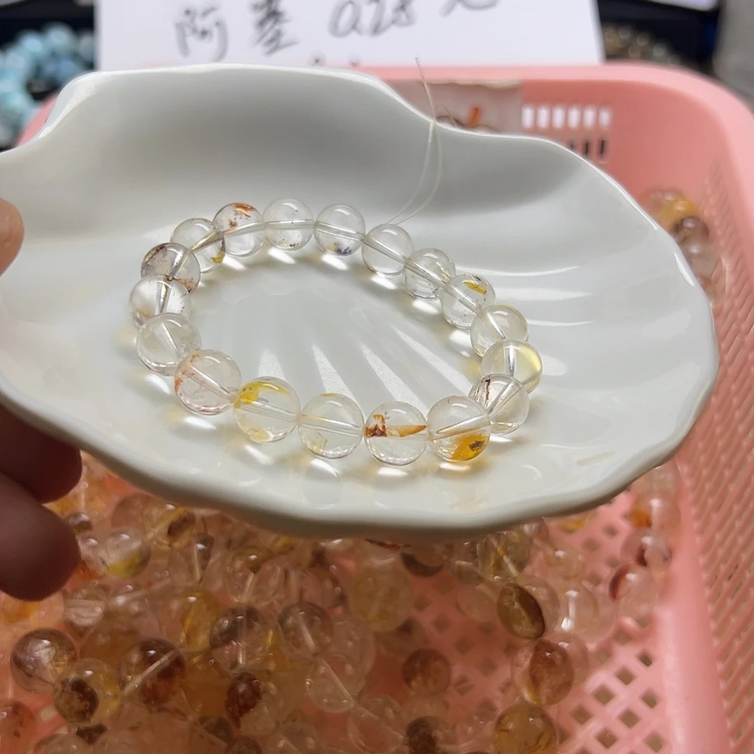 未镶嵌手串水晶棱*10