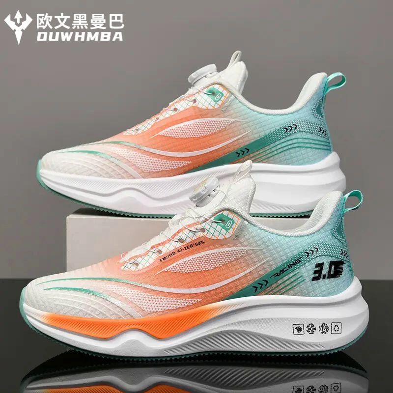 OUWENHEIMANBA/欧文黑曼巴减震跑步鞋男士夏季百搭跑鞋时尚运动鞋