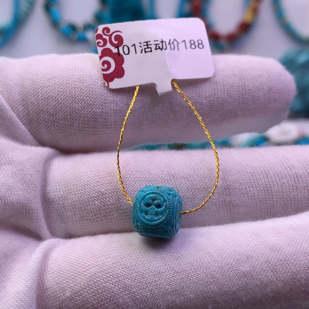 绿松石未镶嵌6方9+