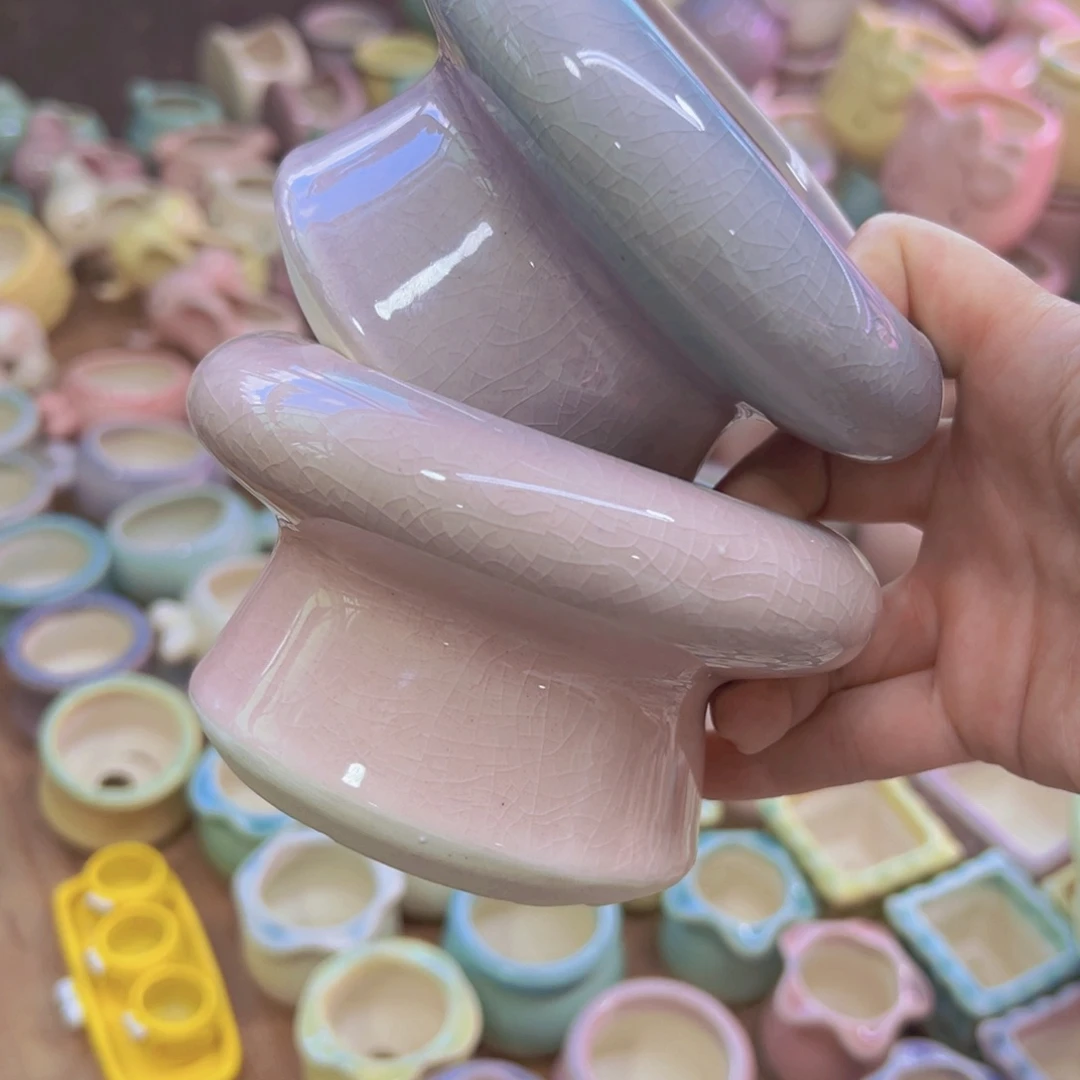 陶瓷花盆当场凑满12包邮