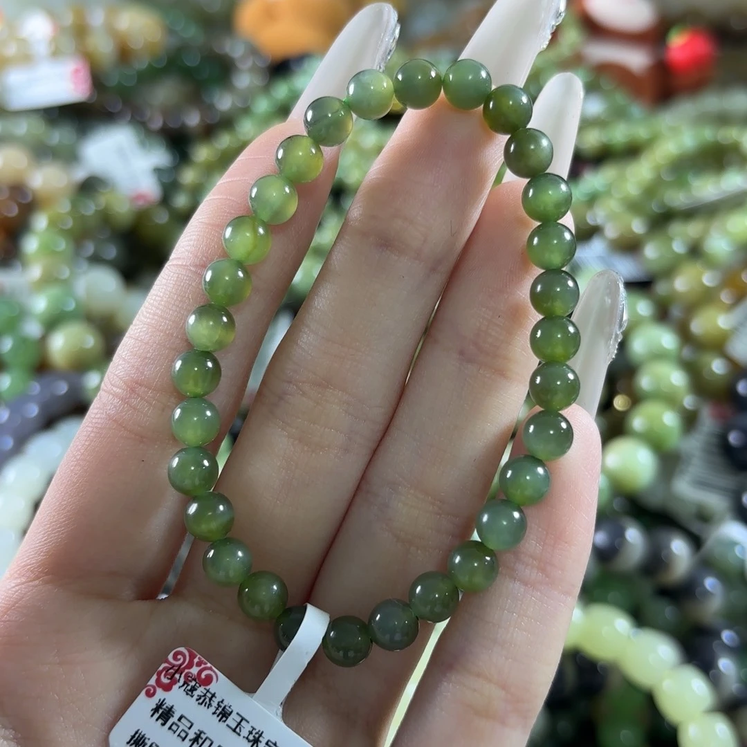 和田玉未镶嵌手链103