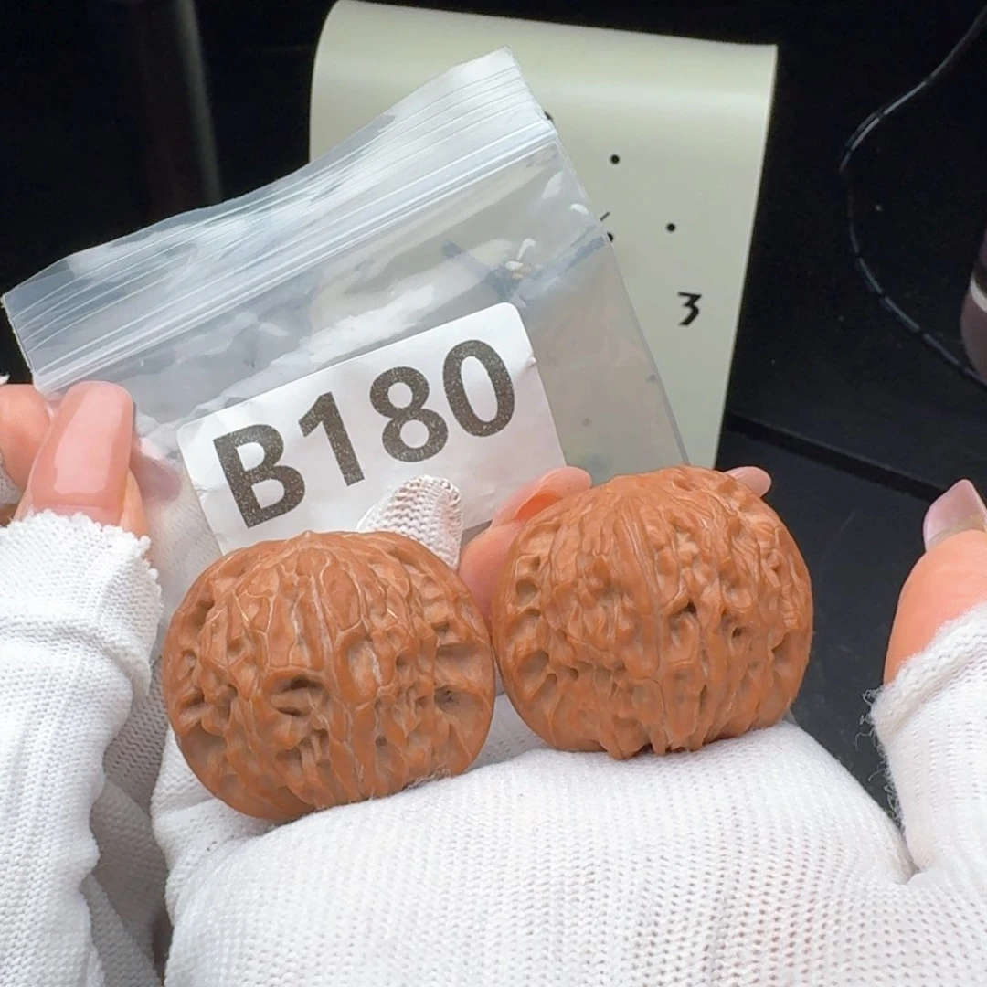 把件文玩核桃四**子39+磨盘B180