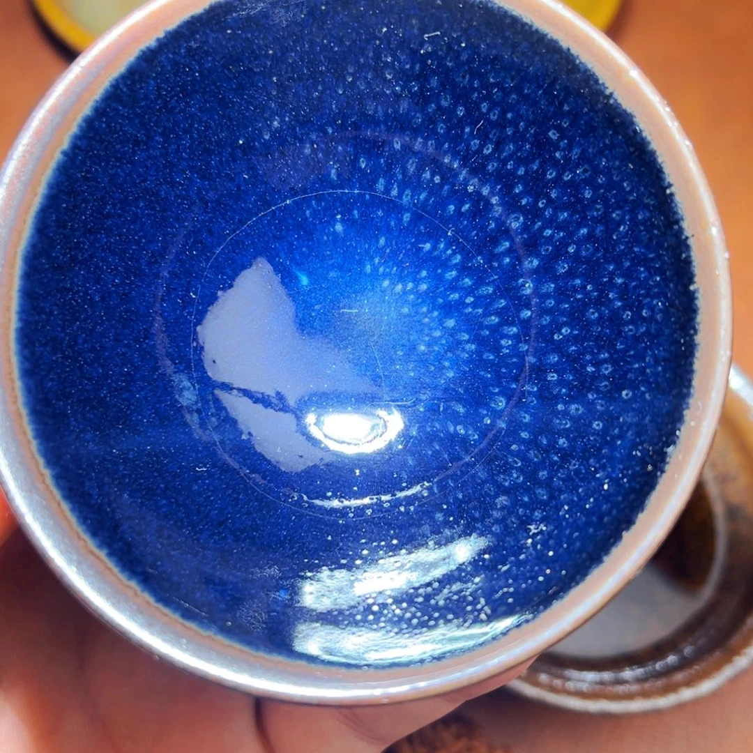 茶盏柴烧建窑建盏