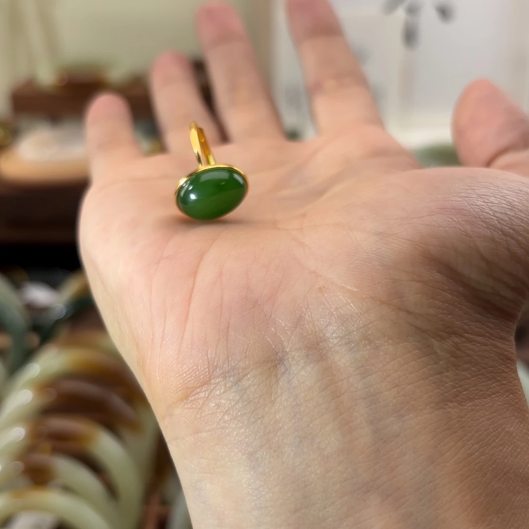 和田玉（糖玉）戒指未镶嵌