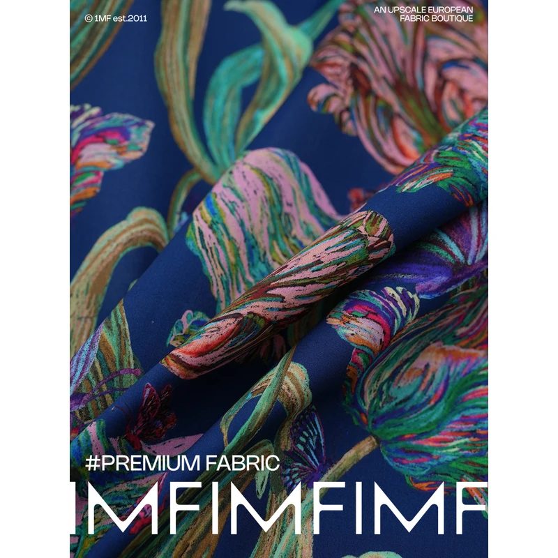 午夜素描B 英国品牌LIBERTY tana Lawn长绒棉布 幅宽136CM