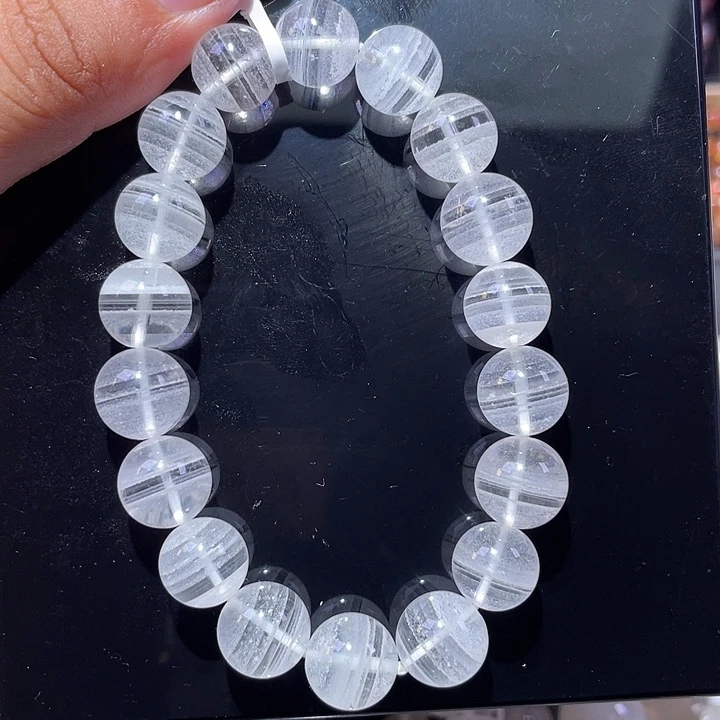 水晶手链未镶嵌白幽灵千层11