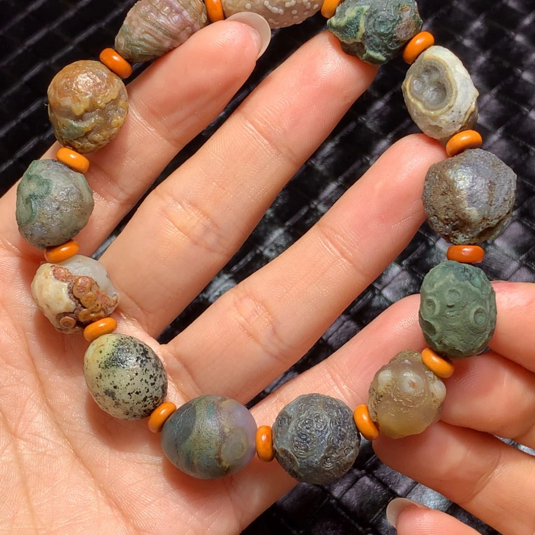 未镶嵌玛瑙/玉髓珠宝半成品