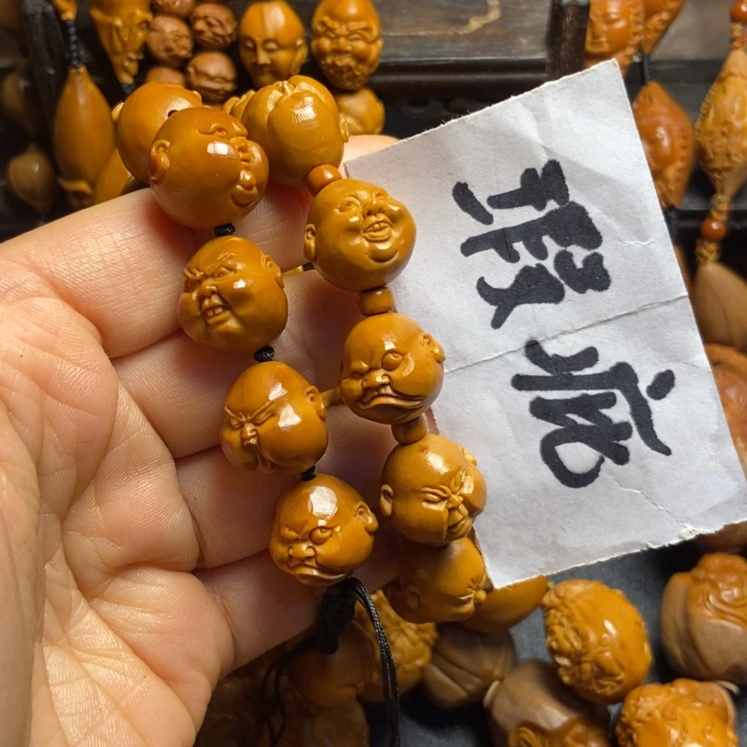 【闪购商品】手串/手链橄榄核空****)人生百态色差