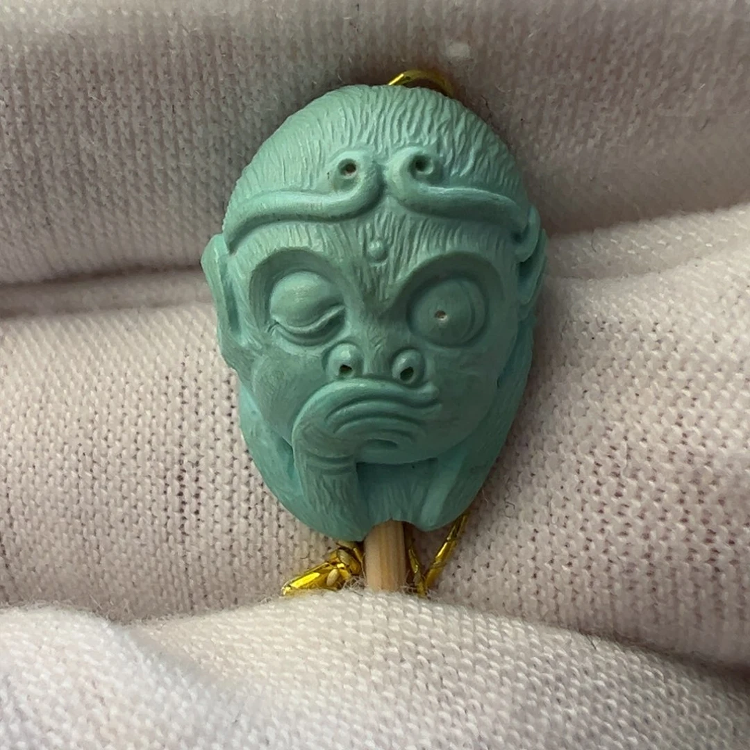 绿松石未镶嵌配饰猴宝宝