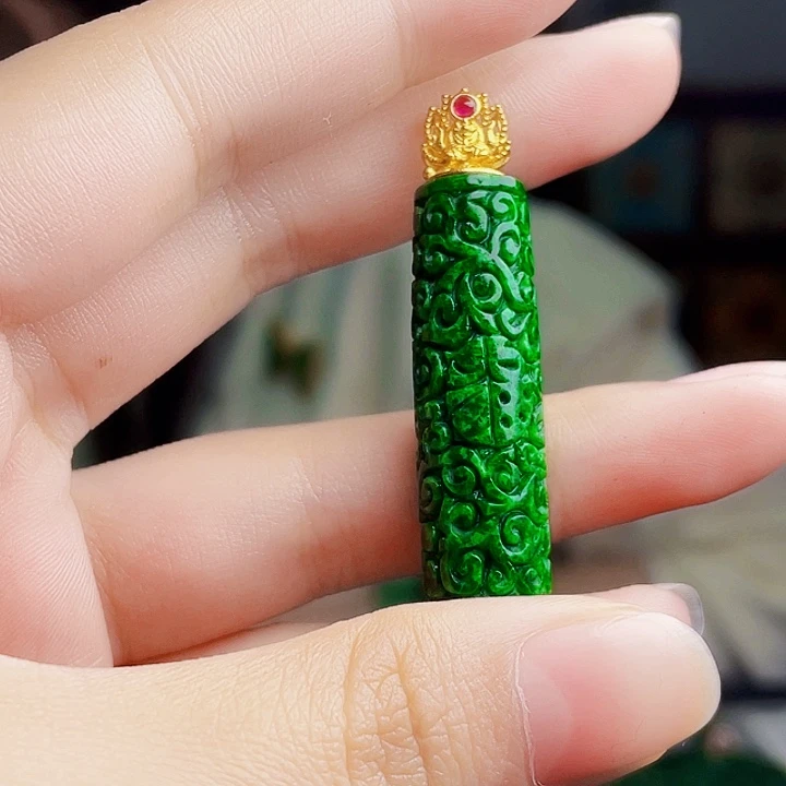 翡翠银S925镶嵌颈饰多样性