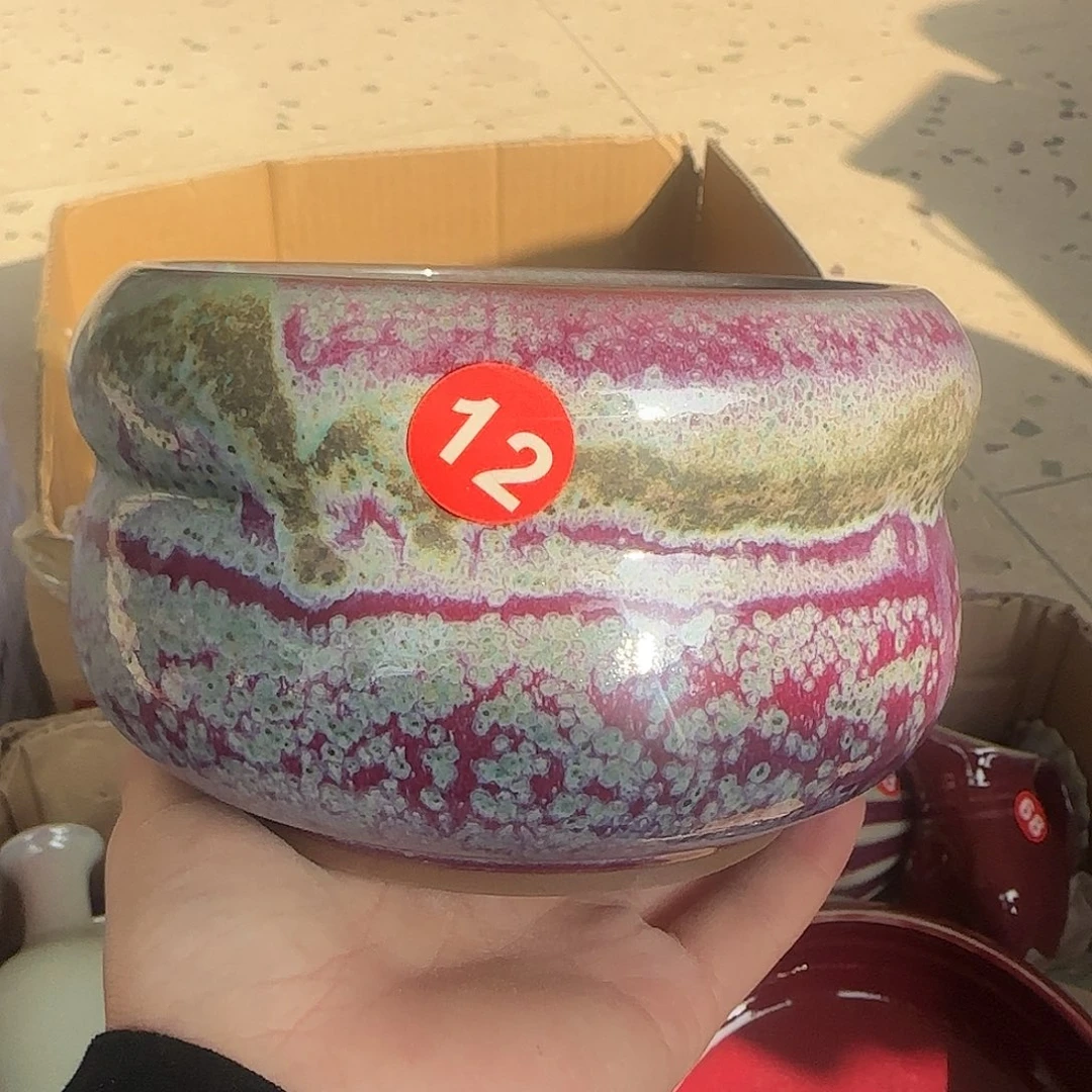 摆件陶郑家钧窑摆件