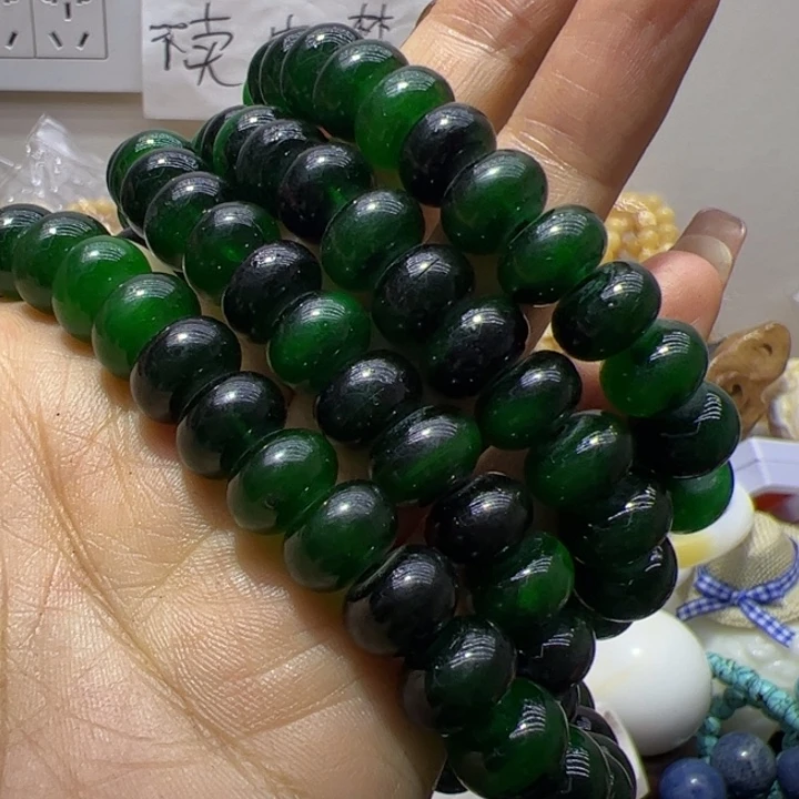 树脂非金属1.2/108绿树皮算盘脖挂