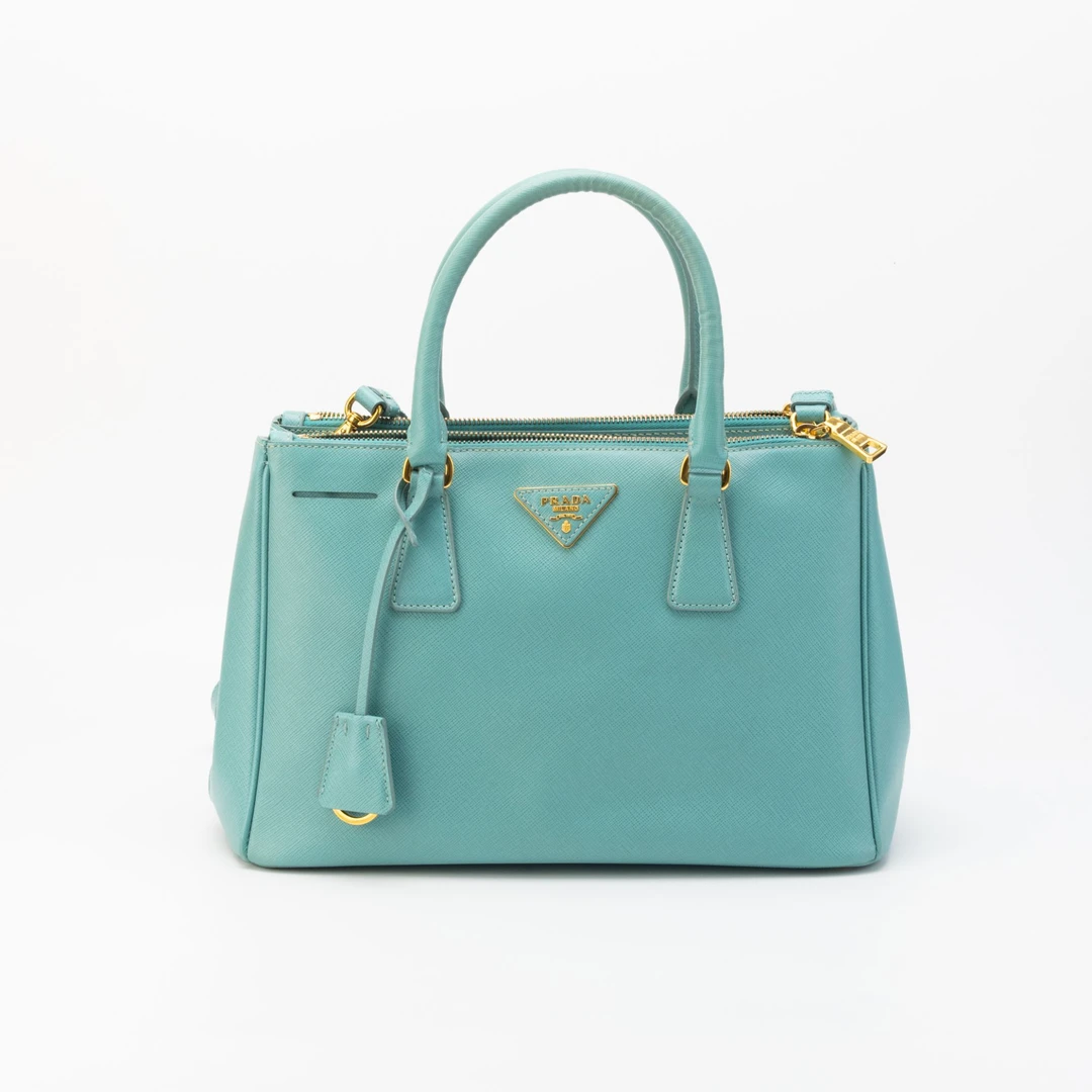 95新 Prada/普拉达 28底长杀手包马卡龙色小号 5131