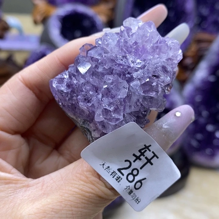 未镶嵌紫晶大型摆件（非配饰）