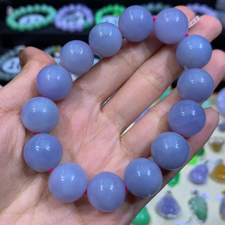 翡翠未镶嵌手链翡翠14