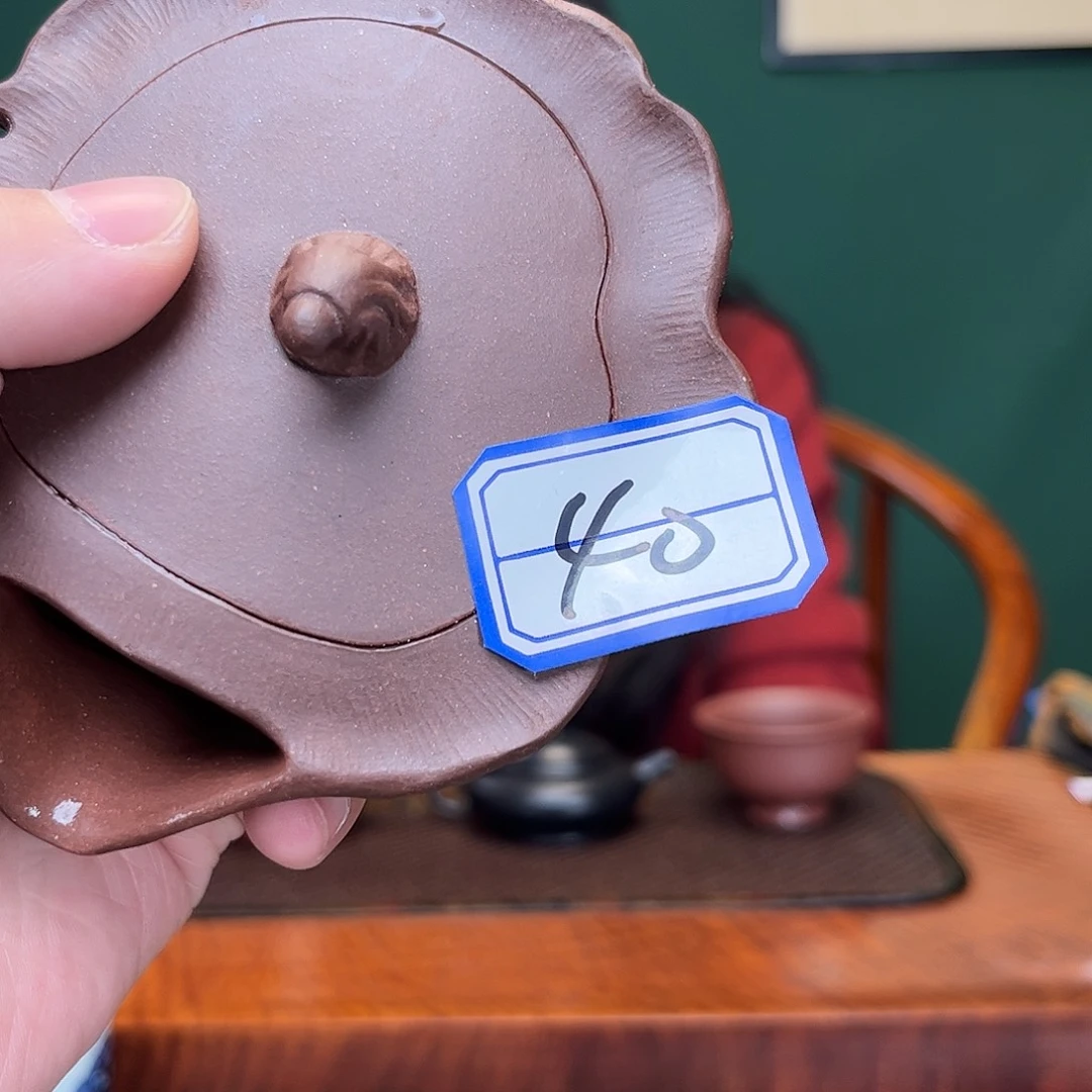 紫砂茶杯手抓壶的