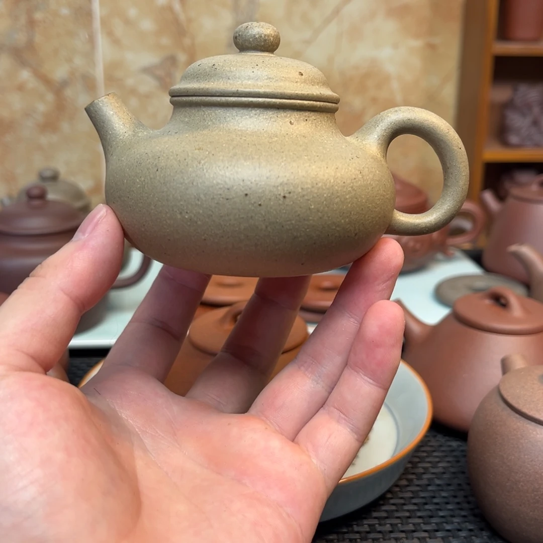 茶壶紫砂大水潭段泥 微瑕