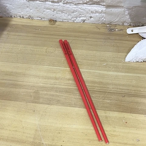微瑕，不能明火，kc筷子10双红