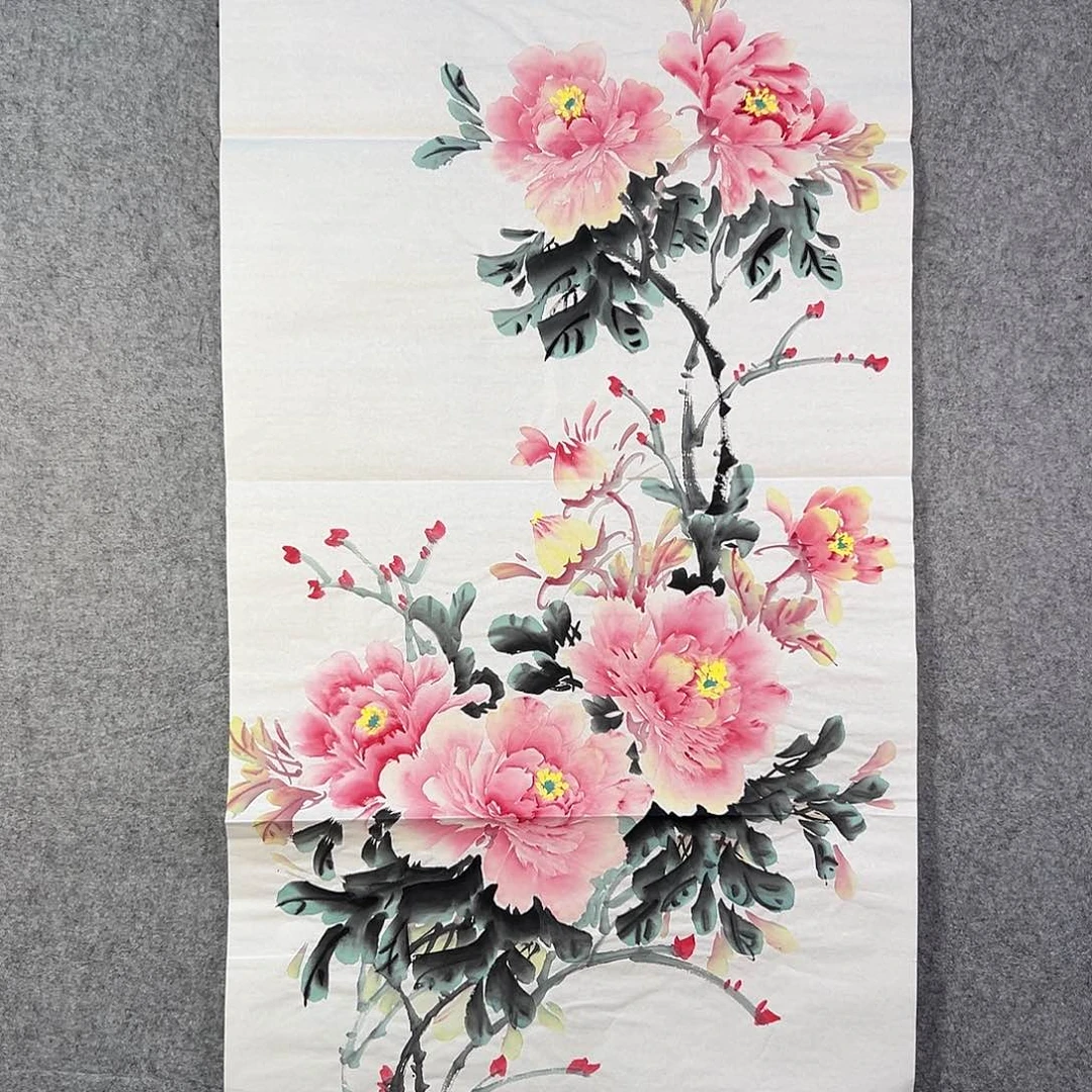 国画318 牡丹之歌传情传人心