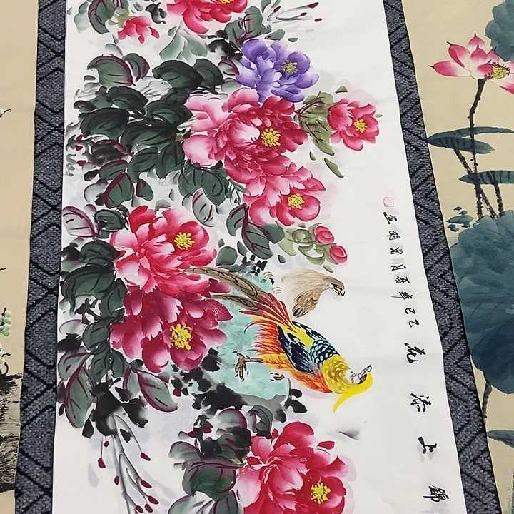 小周画廊的直播间