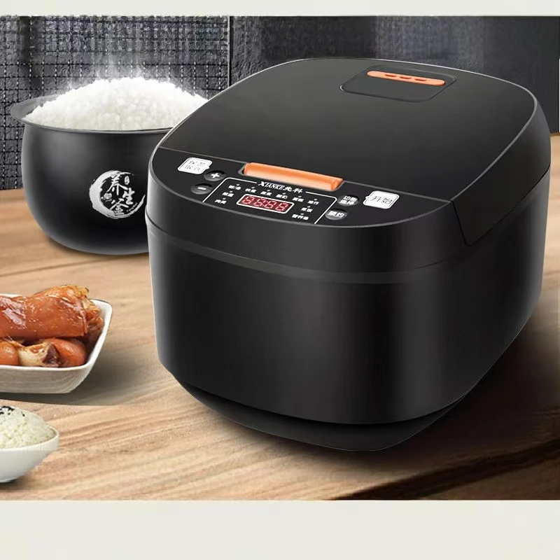 F215大容量不粘球釜饭煲智能预约保温多功能家用5L3一4人饭锅