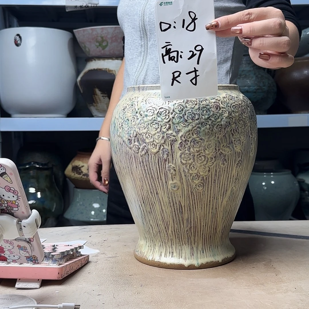 18@29 紫砂花盆尺寸
