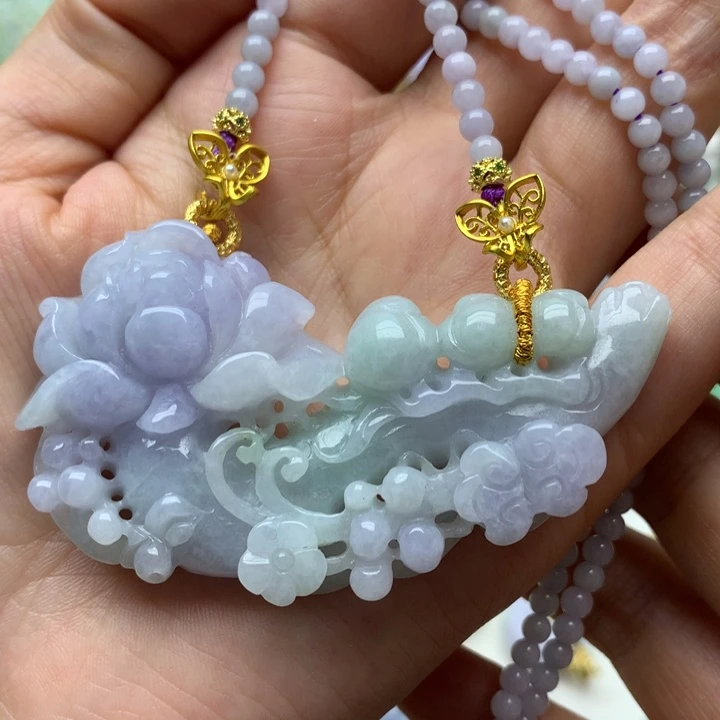 颈饰未镶嵌翡翠翡翠
