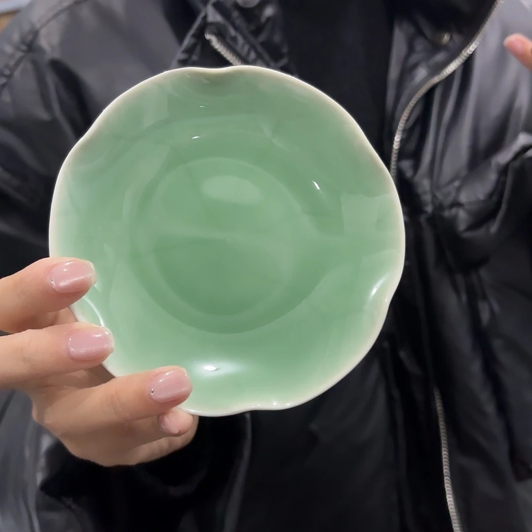 龙泉云间青瓷小米茶器