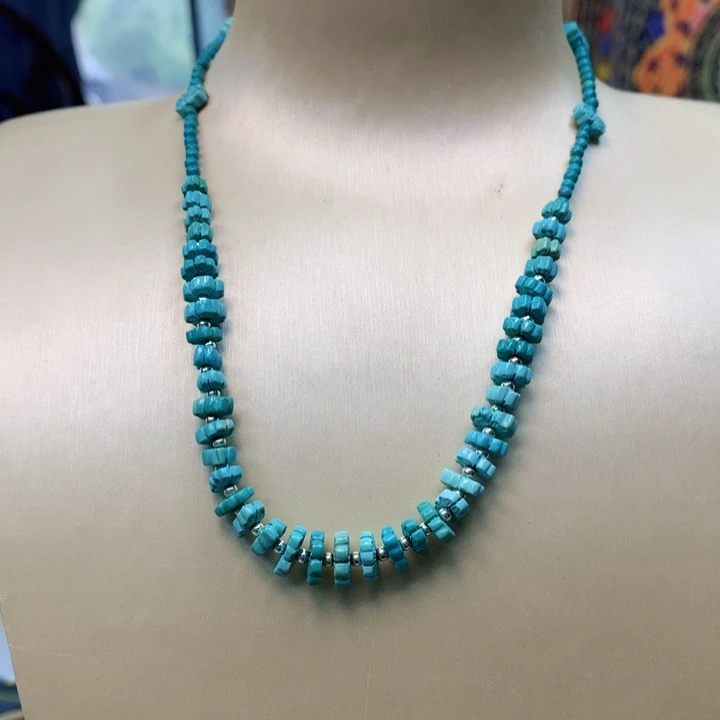 绿松石未镶嵌长链