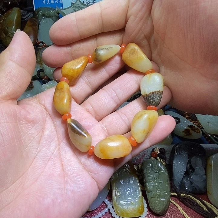 和田玉未镶嵌吊坠(不含链)享**生