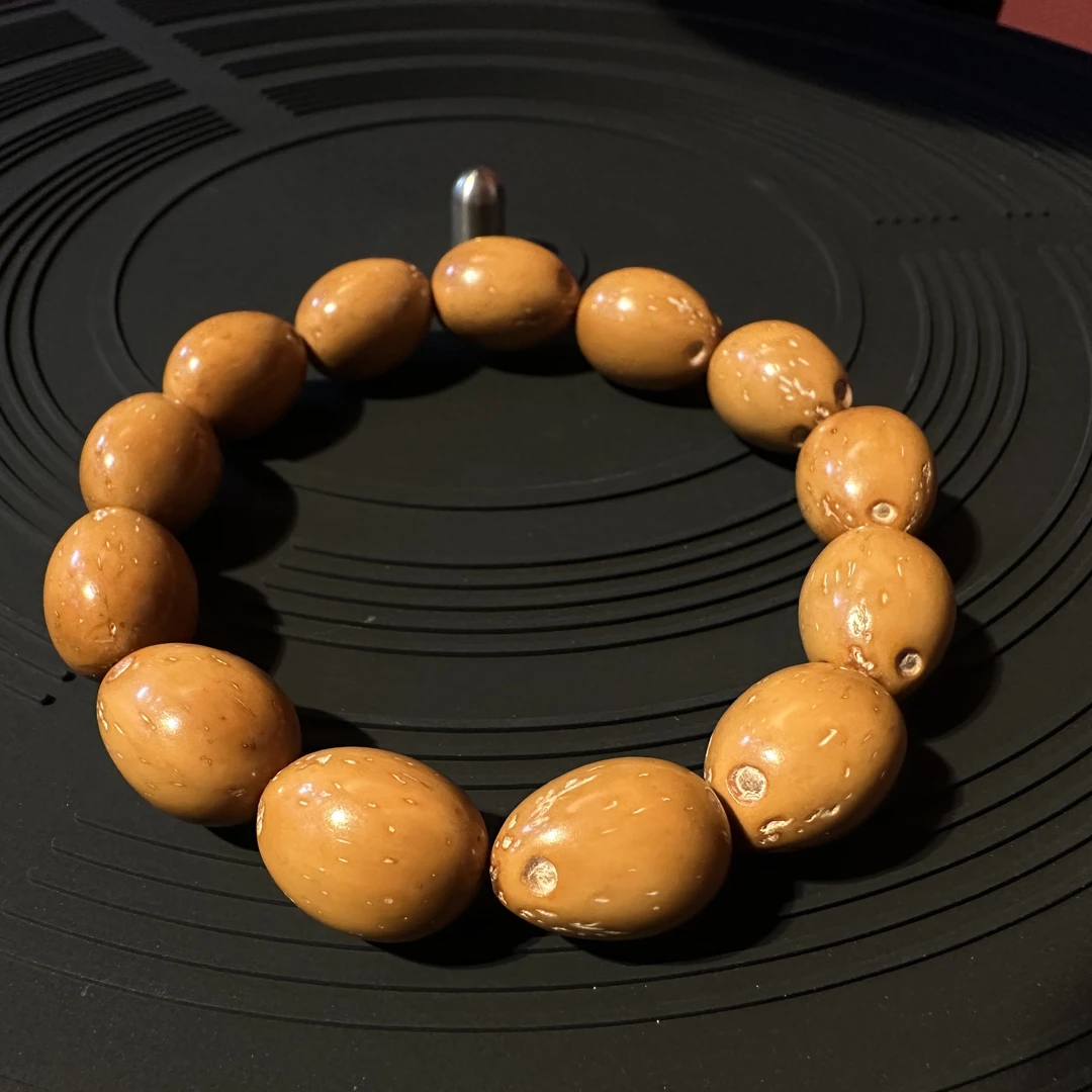 12×17「紫金鼠」枣珠原生态单圈手串