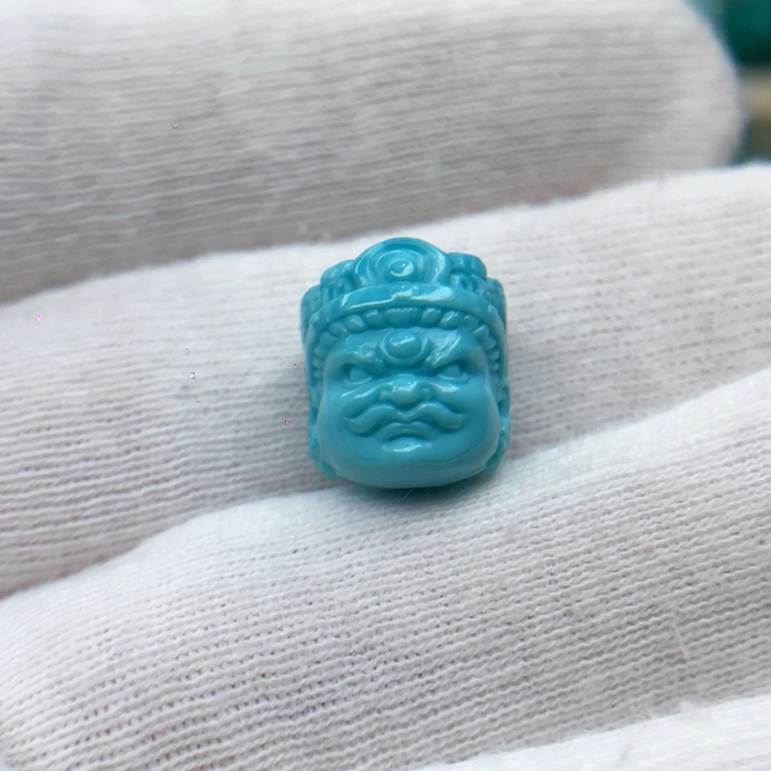 绿松石未镶嵌颈饰卡11.5-12.8