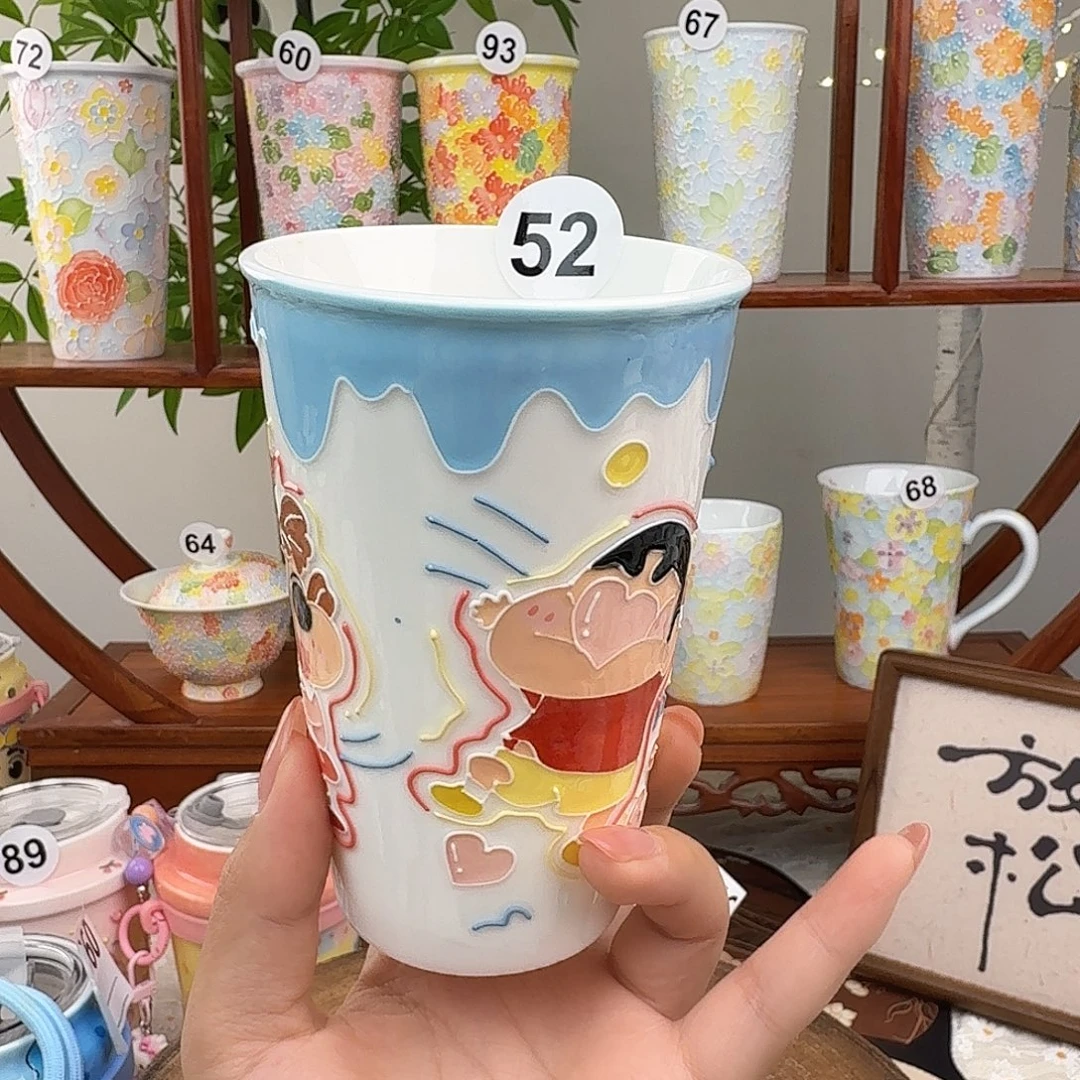 S52景德镇手绘高温釉下彩玉泥