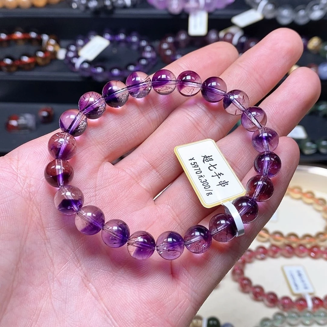 水晶手串未镶嵌手串8.8