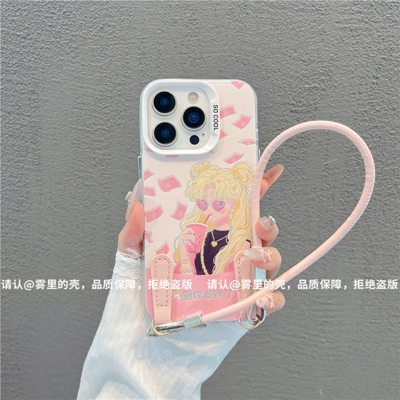 磨砂彩银适用苹果17/iPhone/华为荣耀/OPPO/VIVO/小米手机壳保护