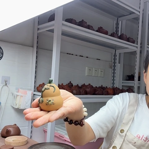 段泥喷水茶宠茶宠