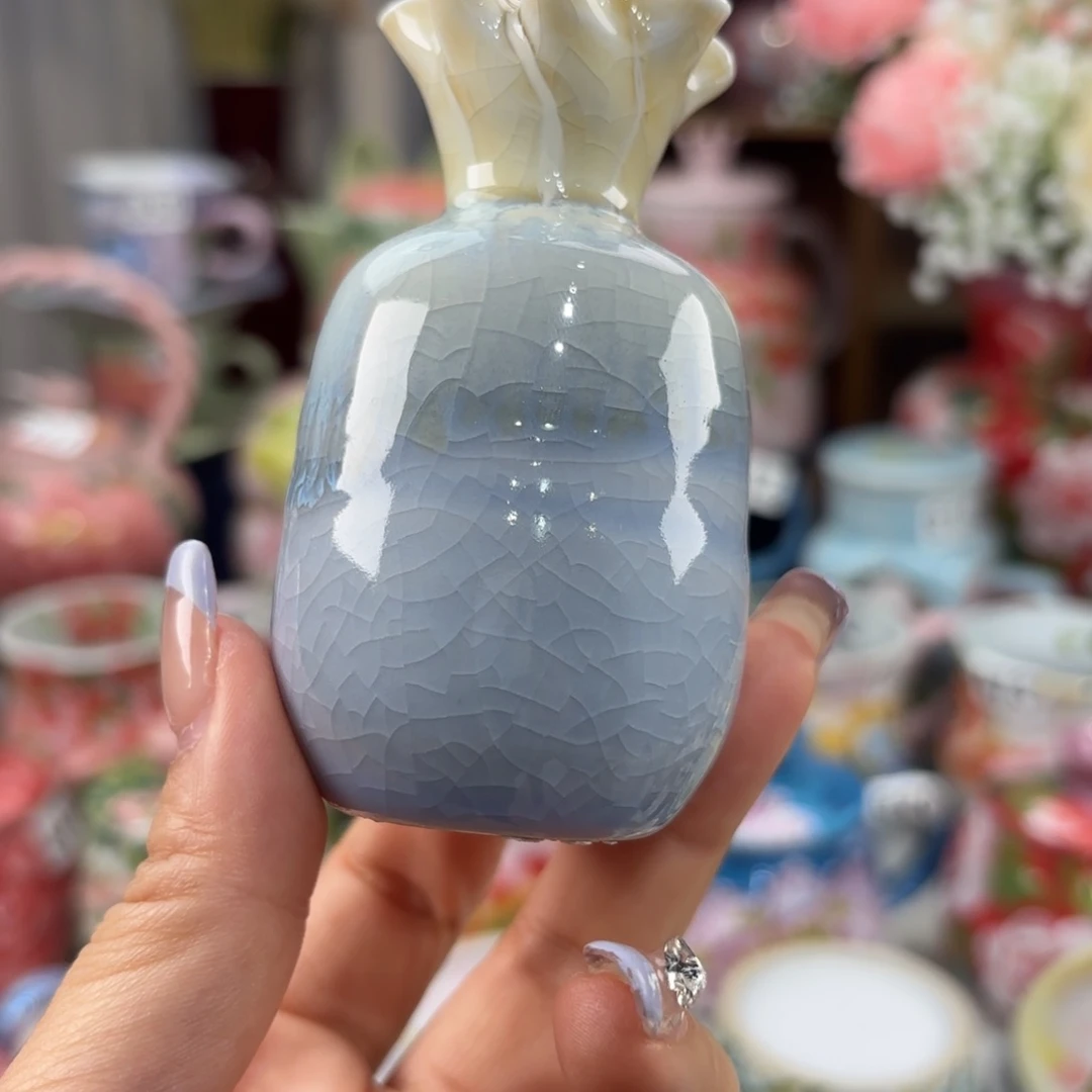 瓷片景德镇手绘高温釉下彩陶瓷茶具