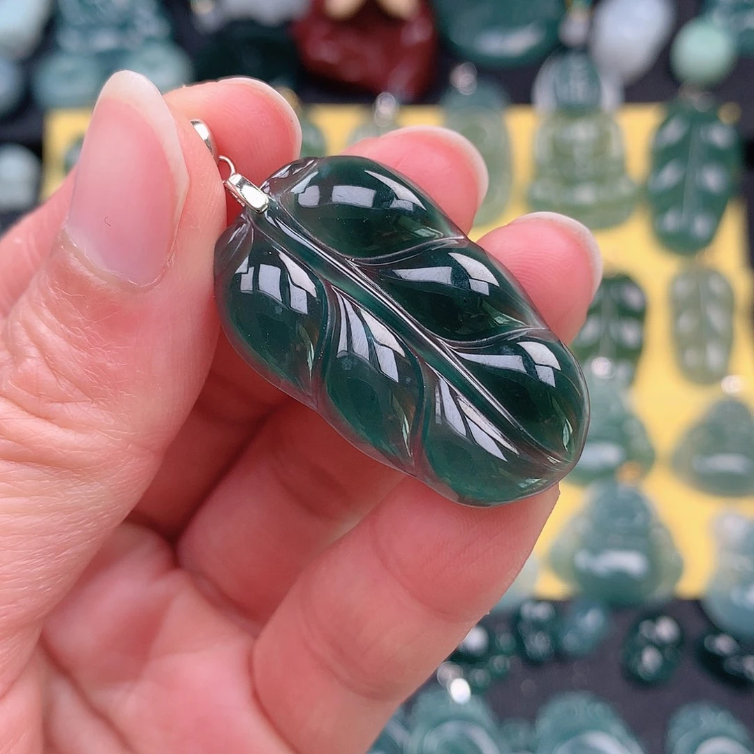 翡翠吊坠(不含链)未镶嵌吊坠